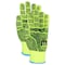 Magid CutMaster H93HVPR HiViz Hyperon V Knit Gloves with PVC Dots on Both SidesCut Level A4, 12PK H93HVPR-8 - alternate 1